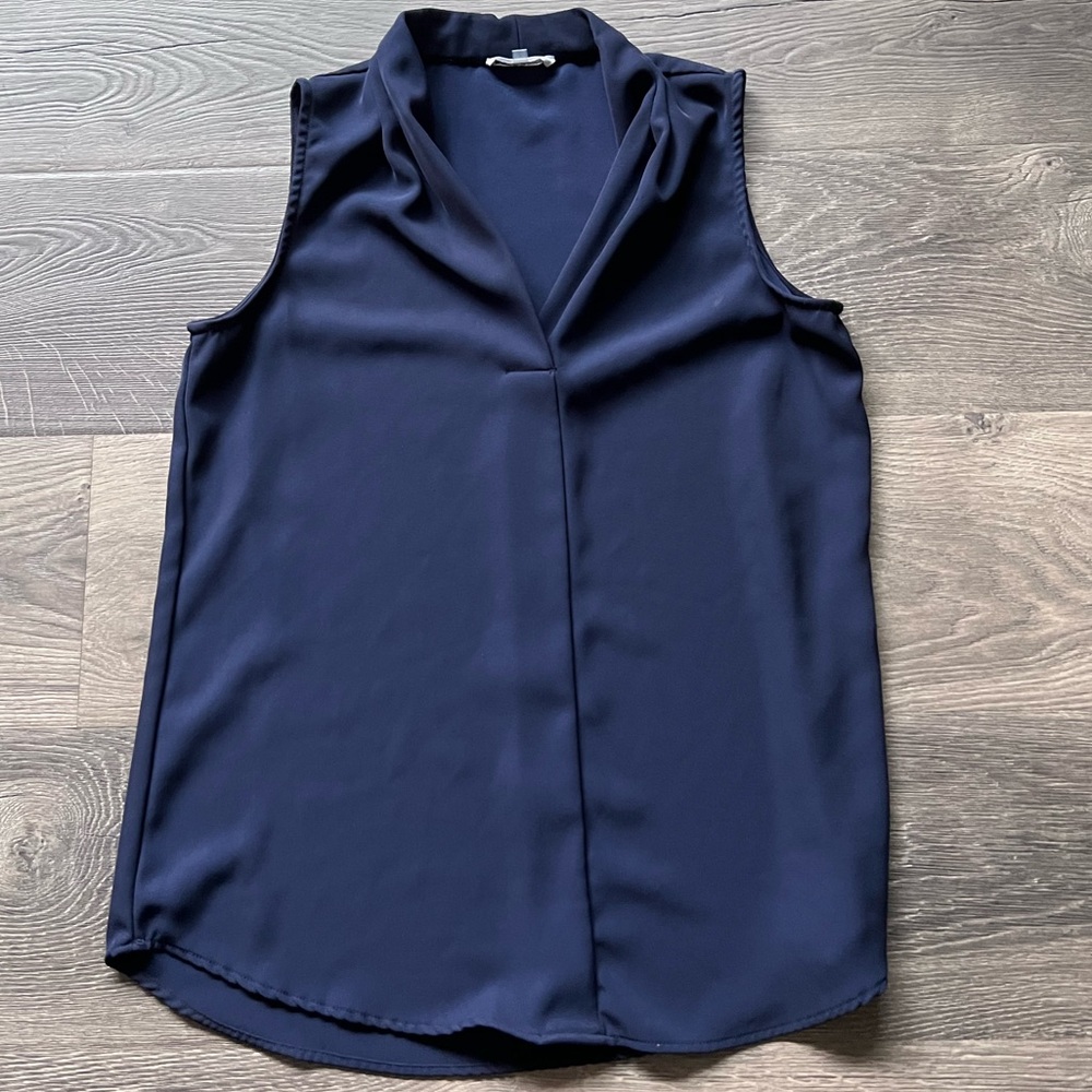 Calvin Klein Navy Top S Small